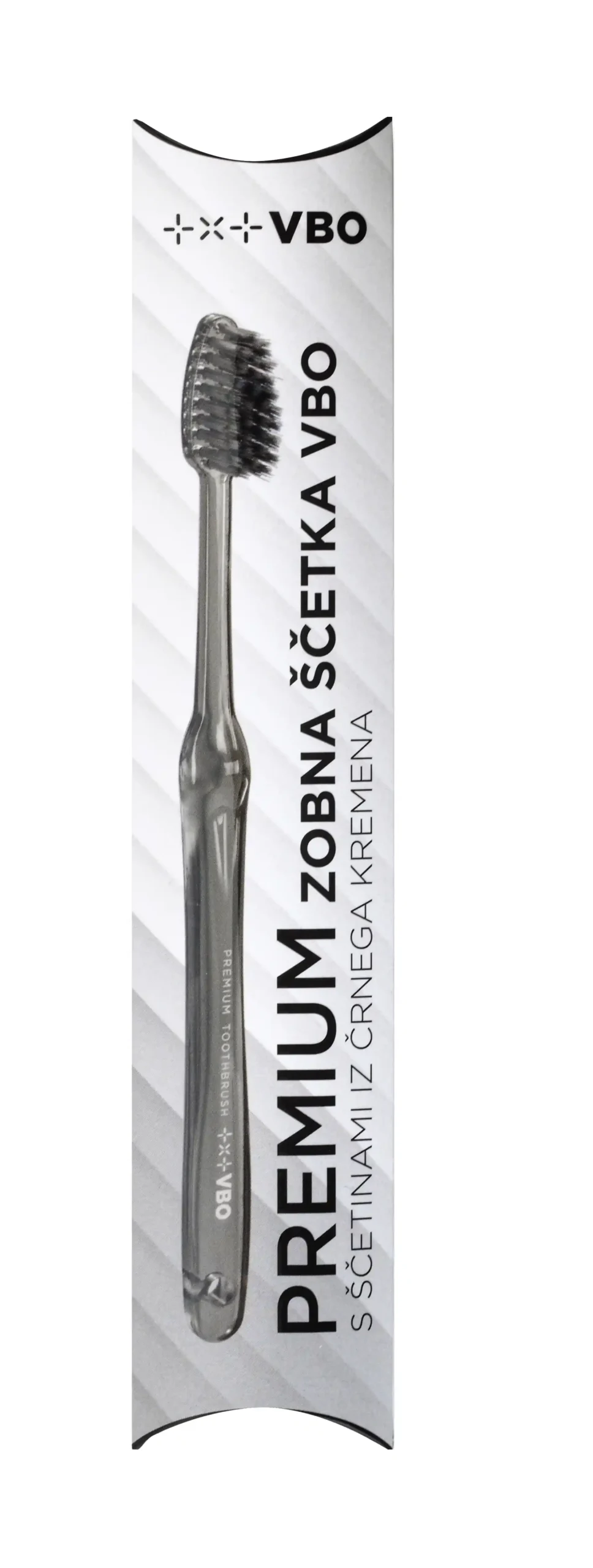 VBO Premium Toothbrush for Adults - Black, 1